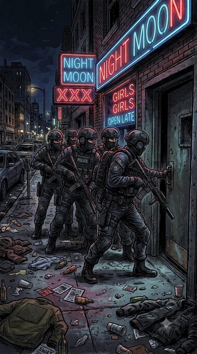Modern day setting for an AI roleplaying game — city streets, investigation, and the present day